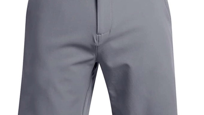 Under Armour Mens 2022 Drive Water Repellent Golf Tapered Shorts